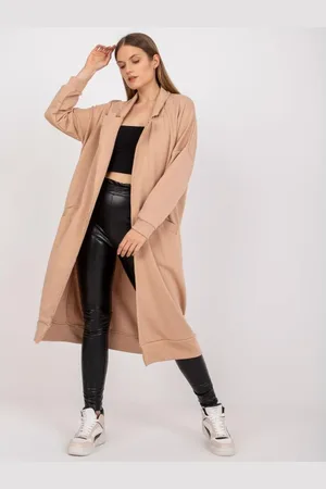 Fancy Dámská mikina bez knoflíků dlouhá