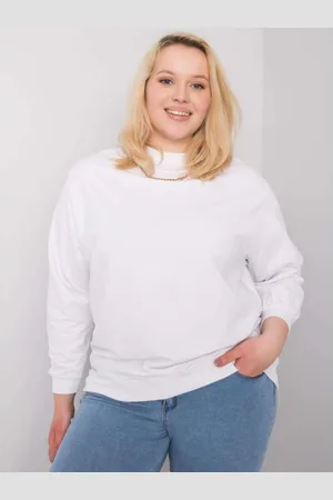 BASIC FEEL GOOD Dámská mikina s kapucí plus size HARMONY