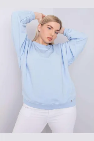BASIC FEEL GOOD Dámská mikina plus size bavlněná MISCHA