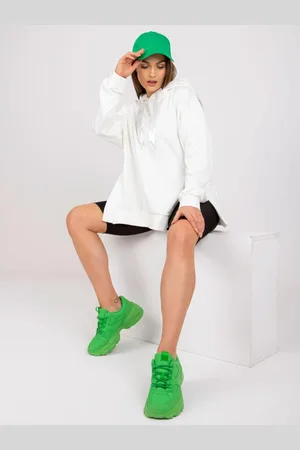 Ex moda Dámská mikina s kapucí bavlněná BINA v barvě