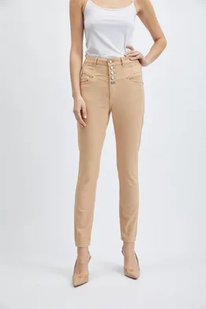 ORSAY Béžové dámské skinny fit džíny