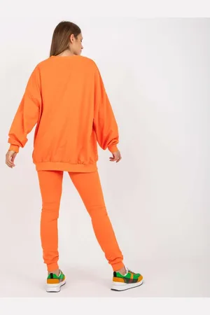 Fancy Dámský set s nášivkami RONI oranžový