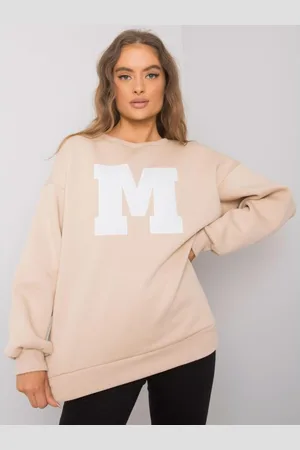 Ex moda Dámská mikina bavlněná ARMELLE světle