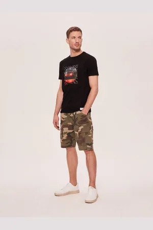 Diverse Pánské šortky BORTES SH W423 kamuflážové