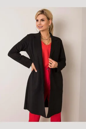 Factory Price Dámský kabát Sellina semišový STITCH && SOUL černý