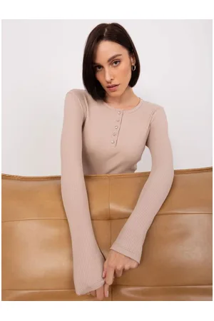 BASIC FEEL GOOD Dámská halenka s kulatým výstřihem