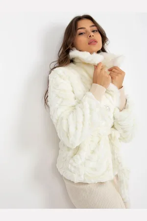 Factory Price Dámská bunda s páskem kožešinová zimní ALICE