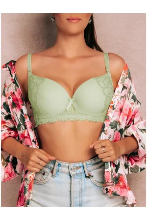 Edoti Push-up podprsenka ULR343 limetková