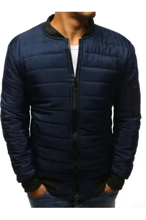 D-Street Pánská STYLE bunda prošívaná bomber jacket tmavě modrá