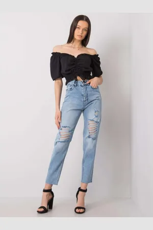 LOSE JEANS Dámské džíny LEAL světle modré