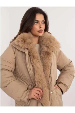 Factory Price Velbloudí zimní bunda s kapsami