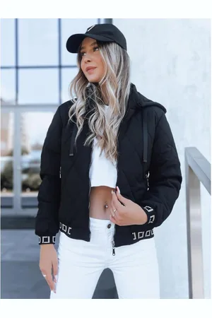 D-Street Dámská prošívaná bunda bomber HEKATE černá