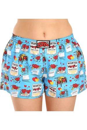 STYX Dámské trenky art klasická guma Valentýn páry