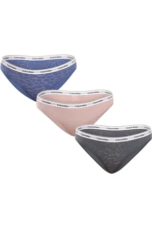 Calvin Klein 3PACK dámské kalhotky vícebarevné