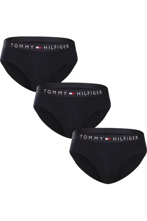 Tommy Hilfiger 3PACK pánské slipy modré