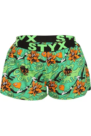 STYX Dámské trenky art sportovní guma tropic
