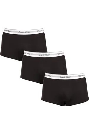 Calvin Klein 3PACK pánské boxerky černé