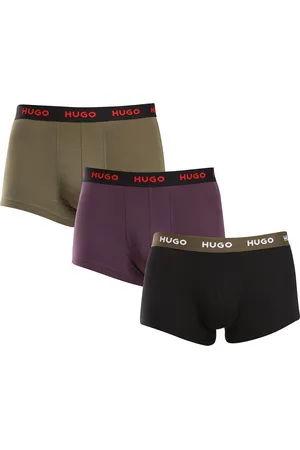 HUGO BOSS 3PACK pánské boxerky vícebarevné