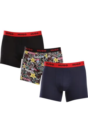 HUGO BOSS 3PACK pánské boxerky vícebarevné