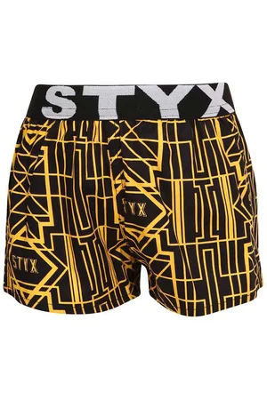 STYX Dětské trenky art sportovní guma Gatsby