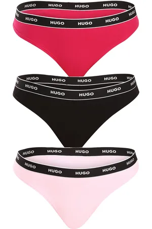 HUGO BOSS 3PACK dámská tanga