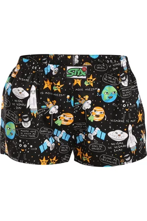 STYX Dámské trenky art klasická guma vesmír