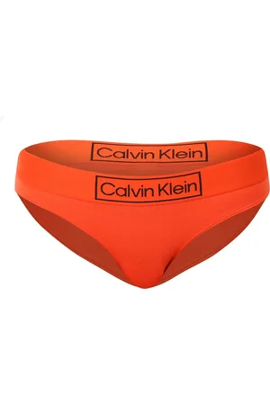 Calvin Klein Dámské kalhotky oranžové