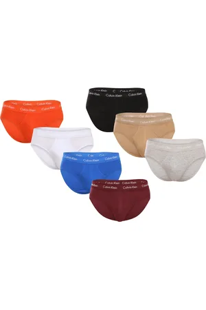 Calvin Klein 7PACK pánské slipy vícebarevné