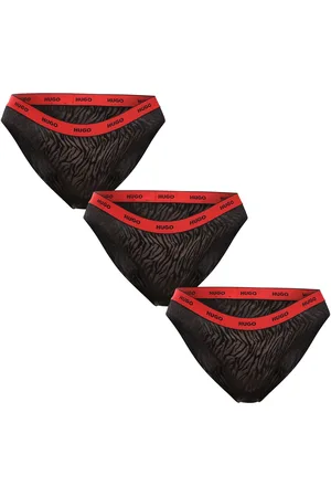 HUGO BOSS 3PACK dámské kalhotky vícebarevné