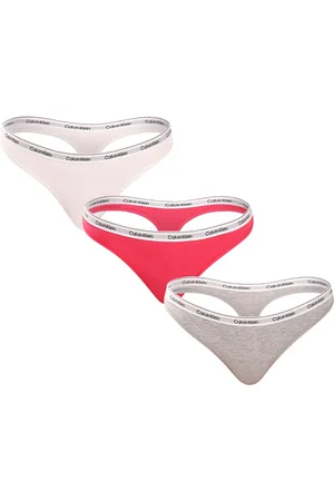 Calvin Klein 3PACK dámská tanga