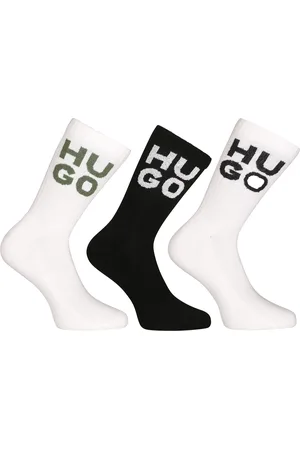 HUGO BOSS 3PACK ponožky vysoké vícebarevné