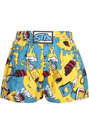 STYX Dětské trenky art klasická guma exploze
