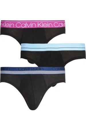 Calvin Klein 3PACK pánské slipy černé