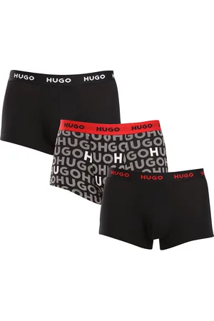 HUGO BOSS 3PACK pánské boxerky vícebarevné