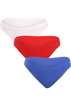Nedeto 3PACK dámské kalhotky vícebarevné