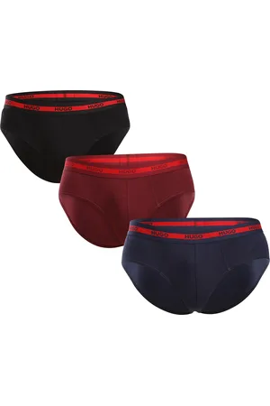HUGO BOSS 3PACK pánské slipy vícebarevné