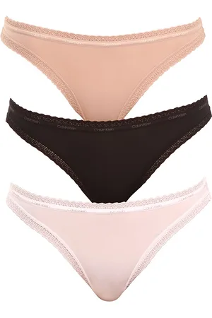 Calvin Klein 3PACK dámské kalhotky vícebarevné