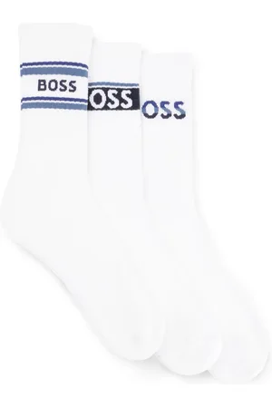 HUGO BOSS 3PACK ponožky bílé