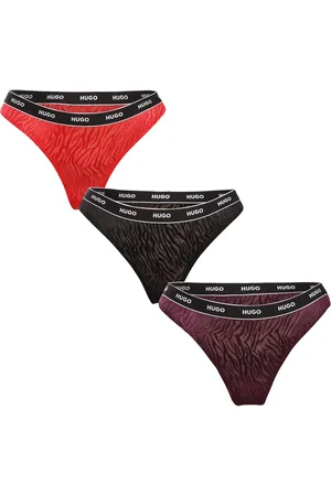 HUGO BOSS 3PACK dámské kalhotky vícebarevné
