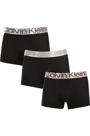 Calvin Klein 3PACK pánské boxerky černé