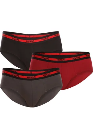HUGO BOSS 3PACK pánské slipy vícebarevné