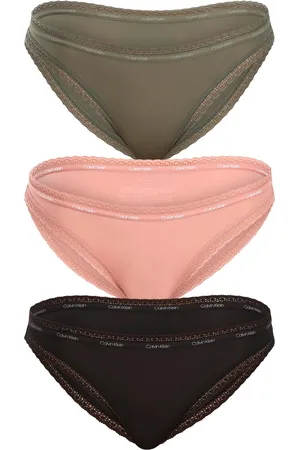 Calvin Klein 3PACK dámské kalhotky vícebarevné