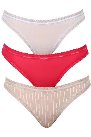 Calvin Klein 3PACK dámské kalhotky vícebarevné