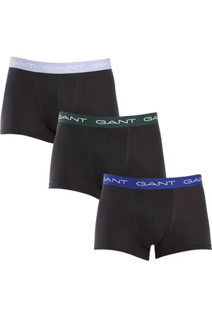 GANT 3PACK pánské boxerky černé