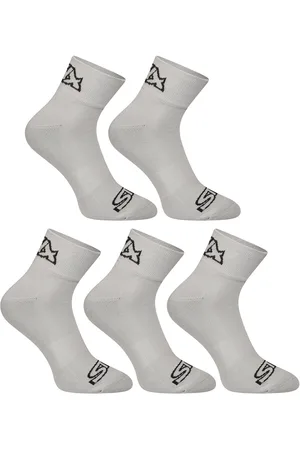 STYX 5PACK ponožky kotníkové šedé