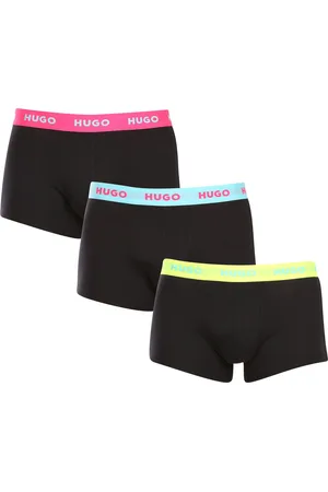 HUGO BOSS 3PACK pánské boxerky vícebarevné