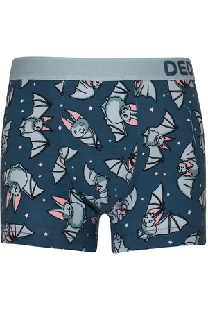 Dědoles Veselé chlapecké boxerky Netopýři v noci