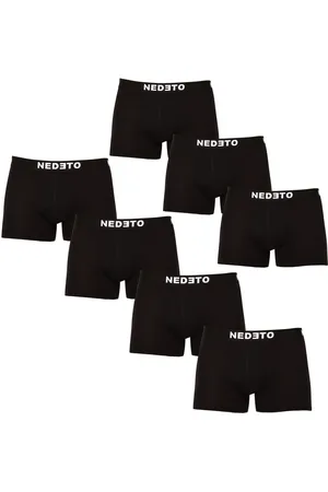 Nedeto 7PACK pánské boxerky černé