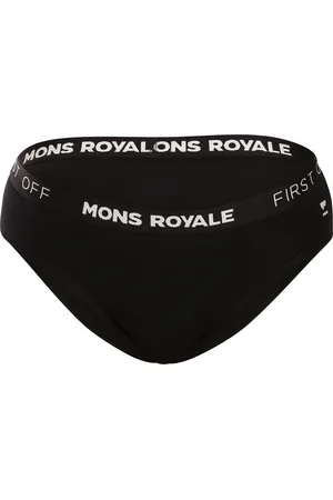 MONS ROYALE Dámské kalhotky merino černé