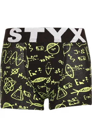 STYX Dětské boxerky art sportovní guma fyzika